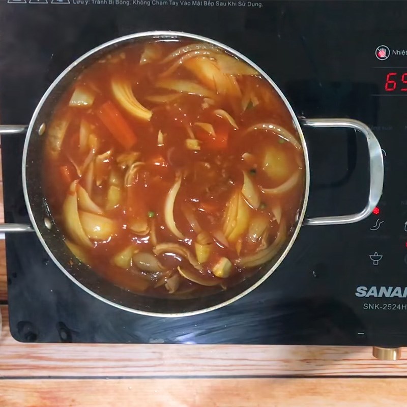 Step 5 Final Product Stomach cooked with lagu