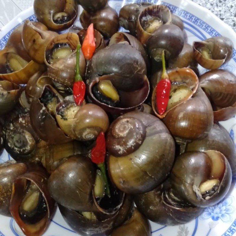 Step 4 Finished Product Steamed blood cockles with lemongrass served with fish sauce