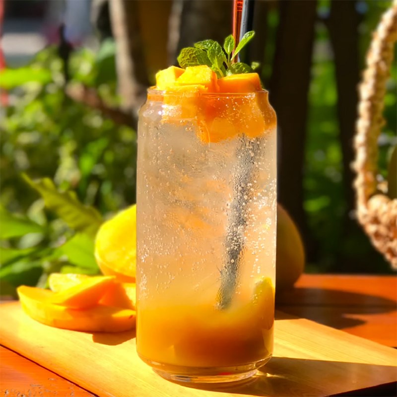 Step 4 Final product Mango soda