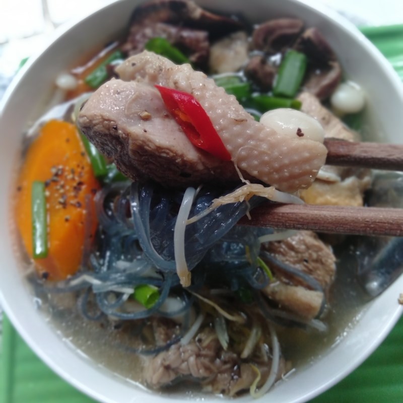 Step 3 Final Product Duck Vermicelli