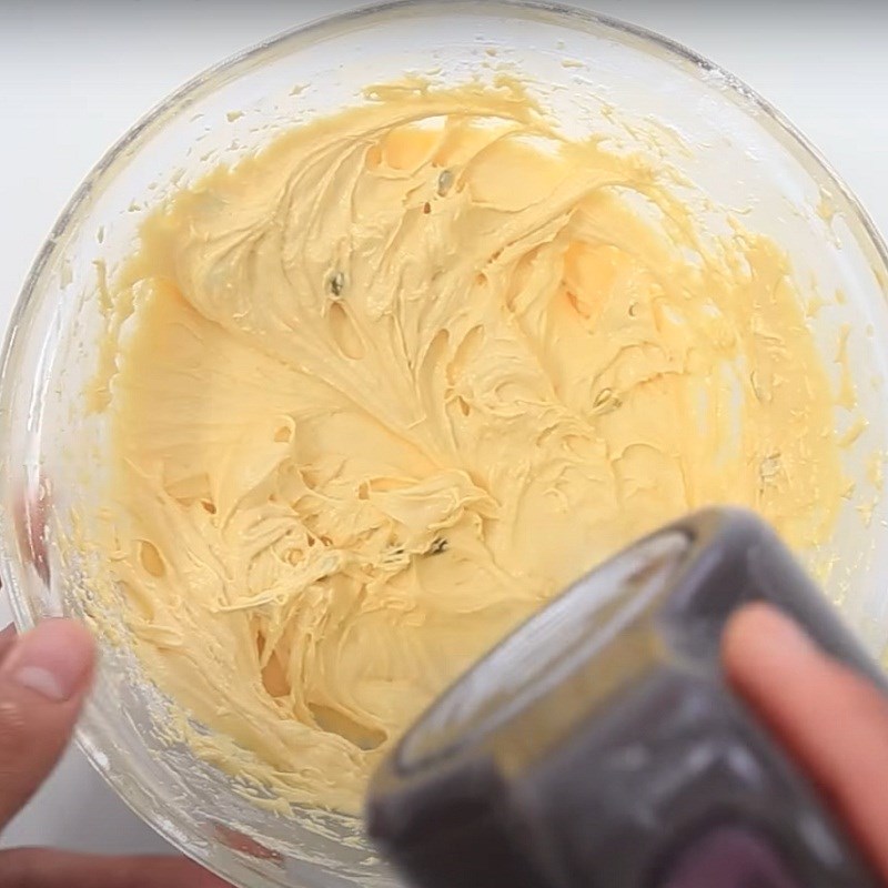 Step 2 Mixing the dough Passion fruit cookies