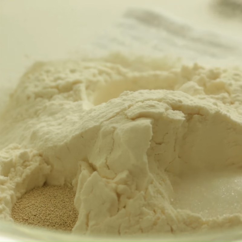 Step 1 Mix the dough for Potato Cheese Stuffed Bagel