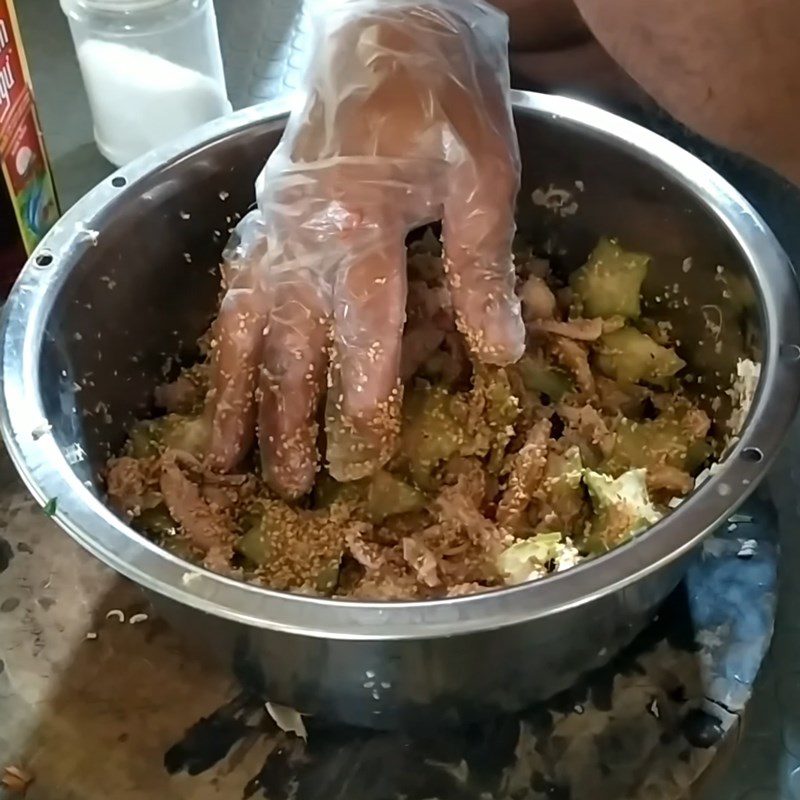 Step 5 Mixing Chạo Ngan