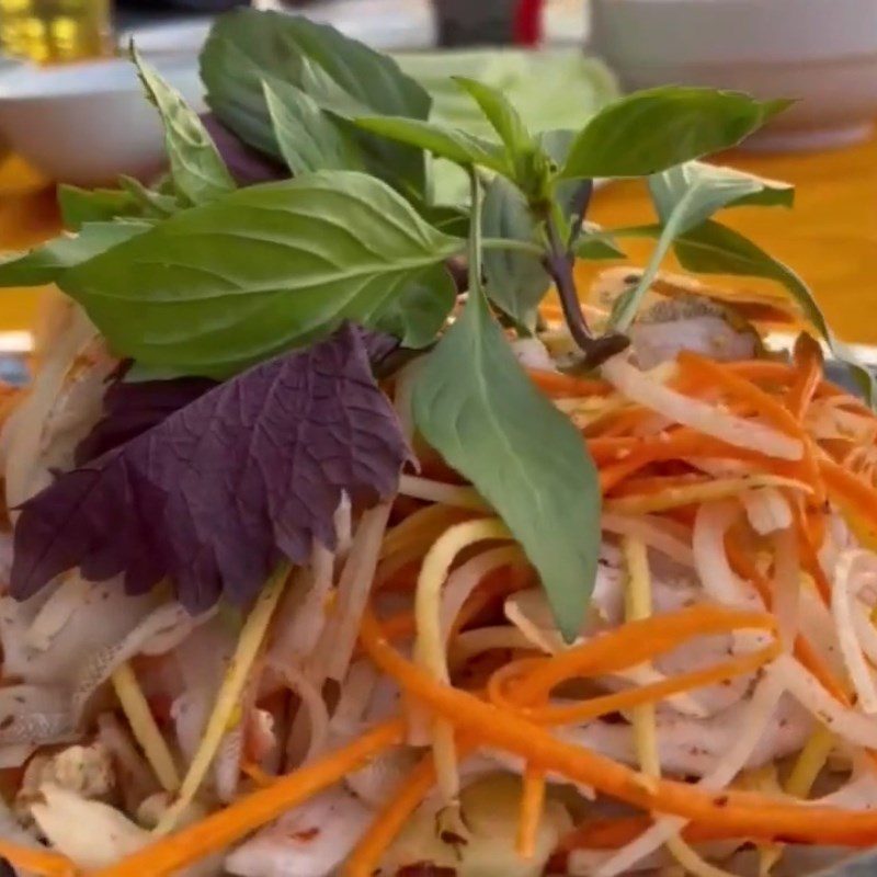 Step 4 Mix the fish salad