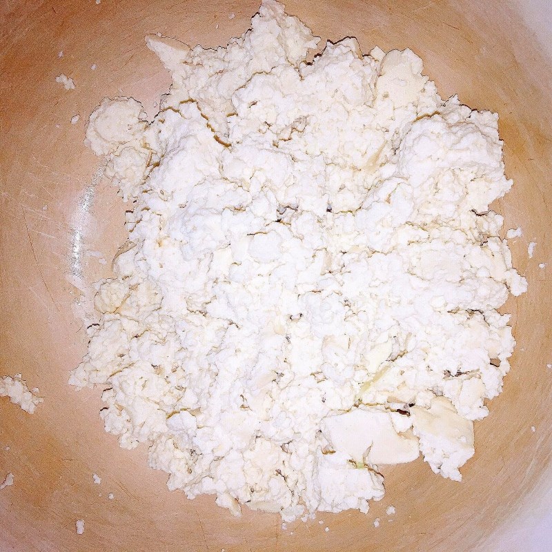 Step 2 Mix the Mixture for Vegetarian Tofu Cake with Cabbage