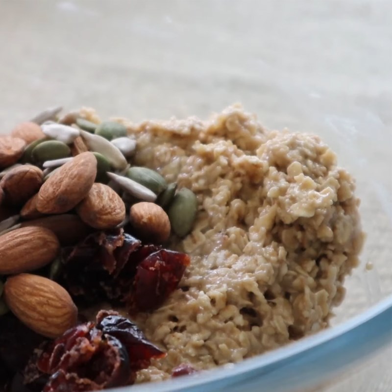 Step 2 Mix the banana oatmeal mixture Oatmeal banana cereal cake