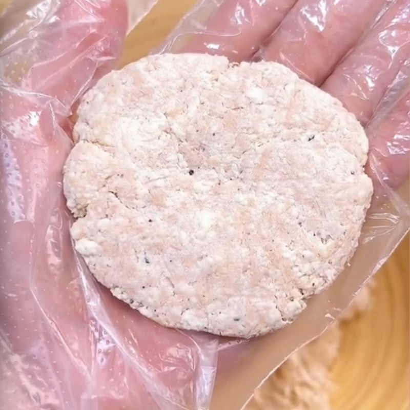 Step 2 Mix the ingredients for vegetarian ribs (Recipe shared by Tiktok Vegetarian Kitchen XANH)