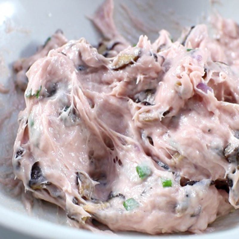 Step 3 Mix the filling Steamed ribs with gourd