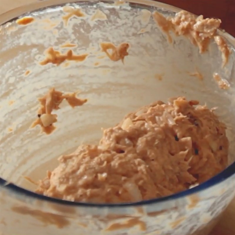 Step 2 Mix the Filling for Tuna Cheese Sandwich