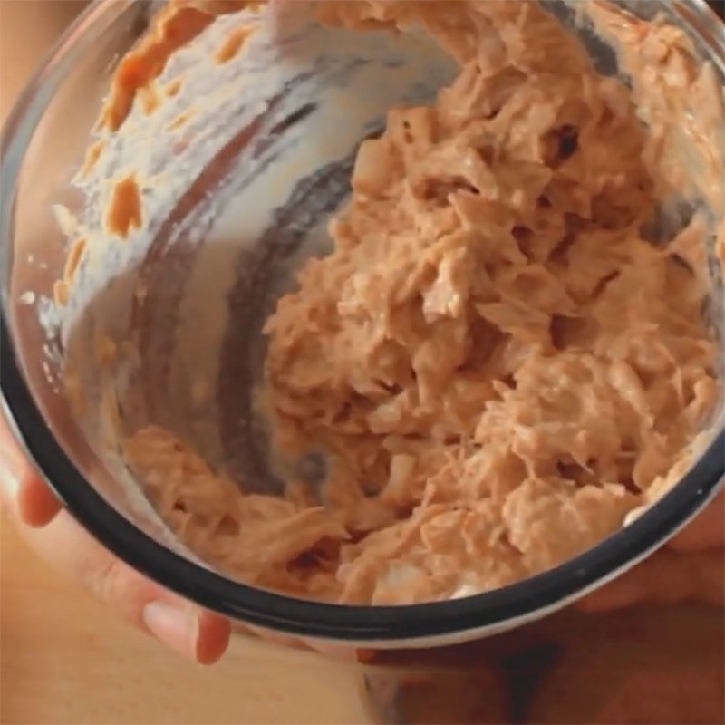 Step 2 Mix the Filling for Tuna Cheese Sandwich