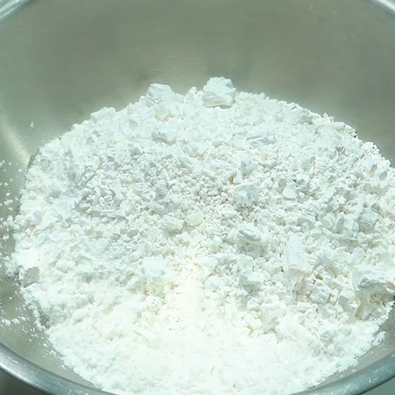 Step 2 Mixing and kneading the dough for Crab Cake with Coconut Milk