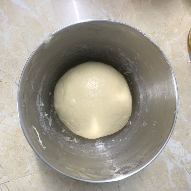 Step 4 Proofing Dough for Pork Floss Chicken Egg Sauce Rolls