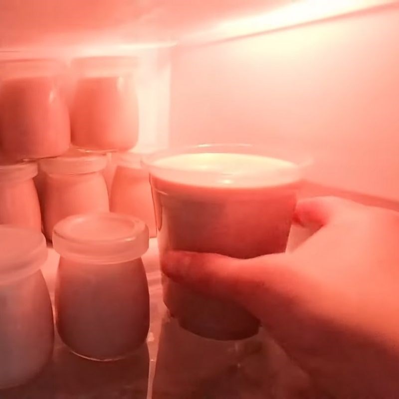 Step 3 Fermenting yogurt Milo yogurt