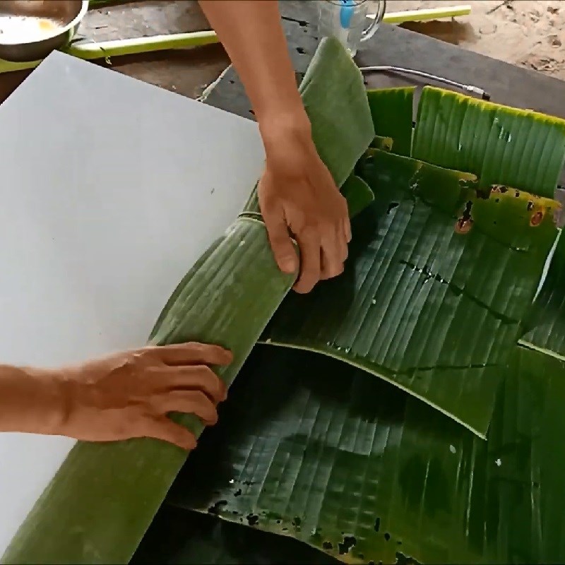 Step 2 Wrap the Fish Grilled Catfish in Banana Leaves