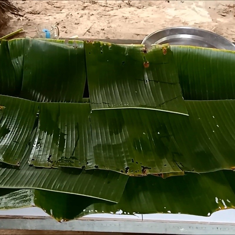 Step 2 Wrap the Fish Grilled Catfish in Banana Leaves