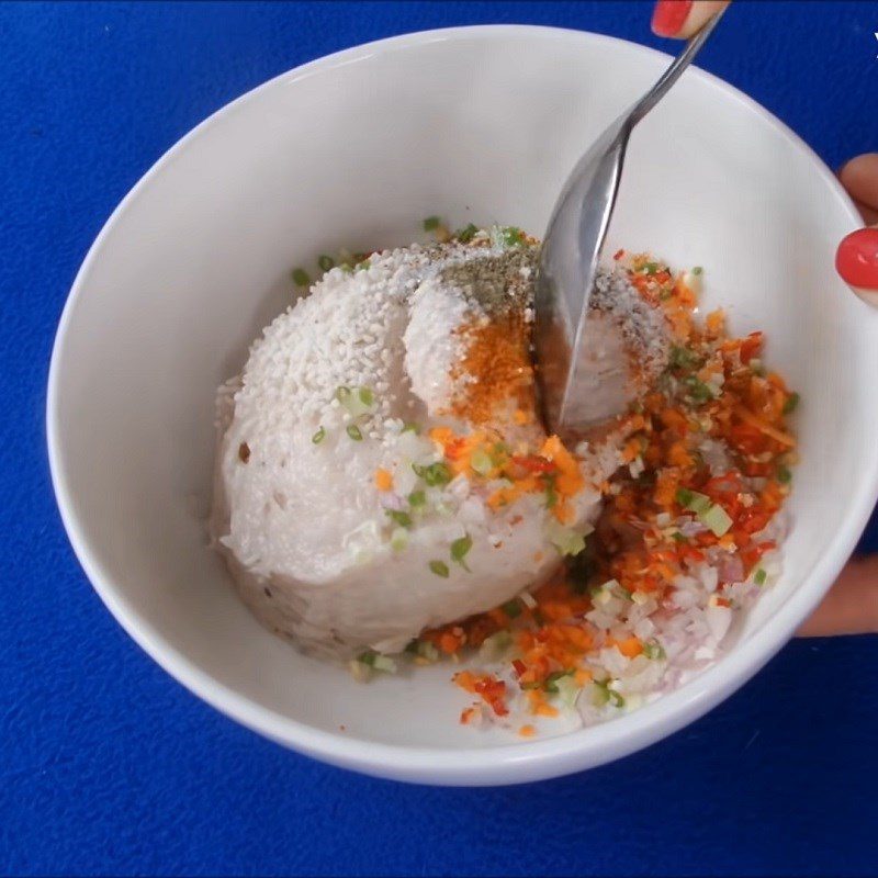 Step 2 Marinate the fish cake Fish cake wrapped with soft-boiled egg
