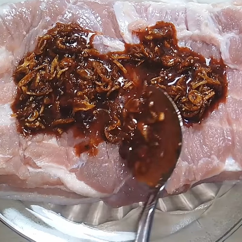 Step 2 Marinate Cold Cut Ham