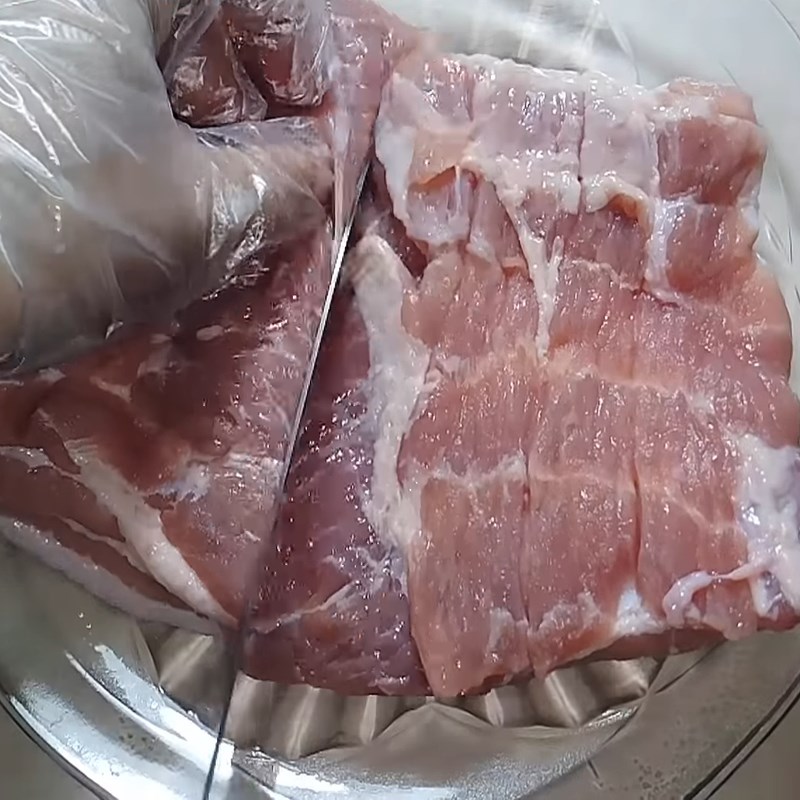 Step 2 Marinate the Jambon cold meat