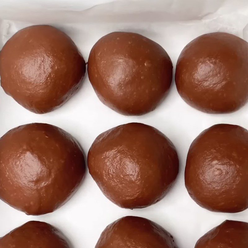 Step 4 Shape the dough and form the bread for Chocolate Bread using an air fryer