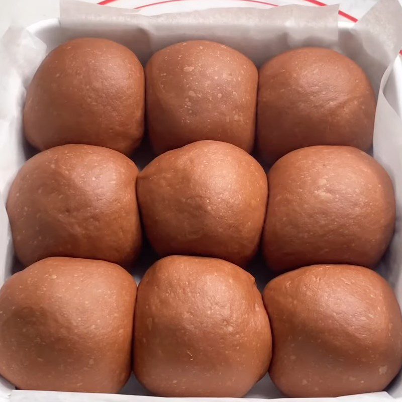 Step 4 Shape the dough and form the bread for Chocolate Bread using an air fryer