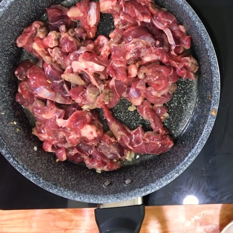 Step 4 Sauté Beef Brisket Mixed Beef Salad