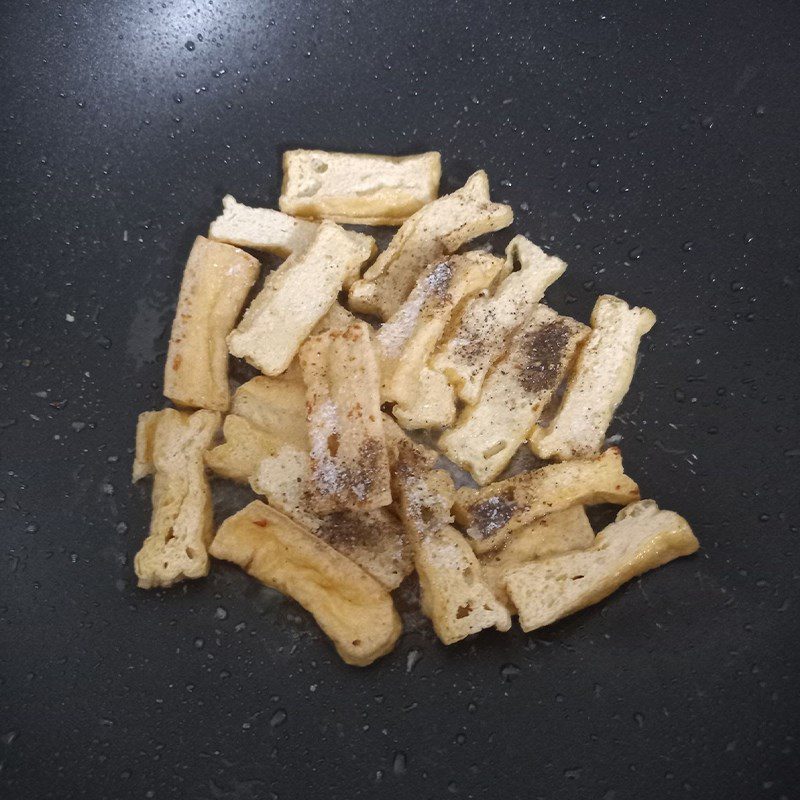 Step 2 Stir-fried cabbage with tofu Stir-fried cabbage with tofu
