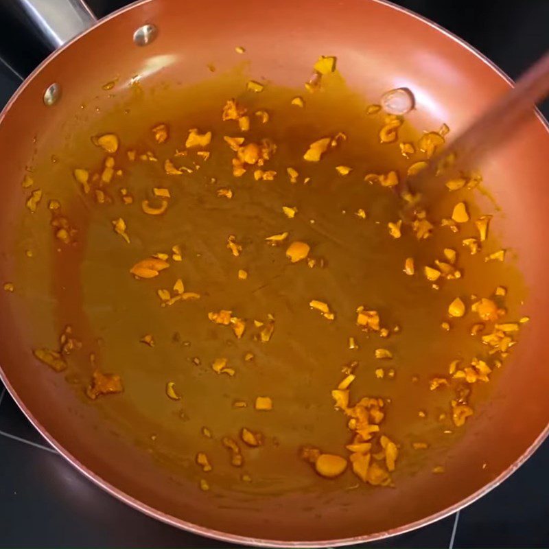 Step 5 Stir-fried mackerel Floss