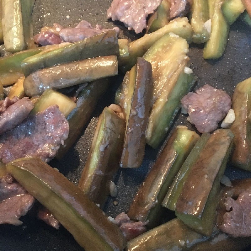 Step 3 Stir-fried Eggplant with Beef Stir-fried Eggplant with Beef