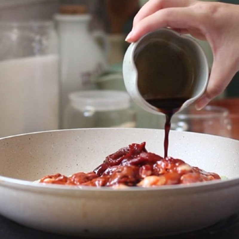 Step 3 Stir-fried chicken intestines Spicy stir-fried chicken intestines