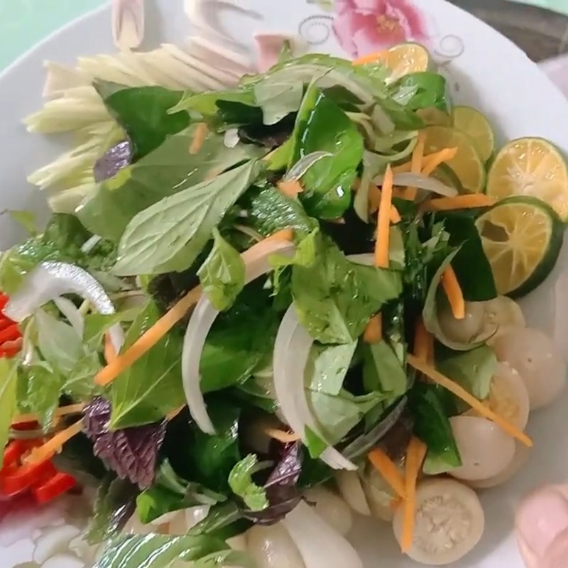 Step 5 Stir-fried beef Fresh beef salad