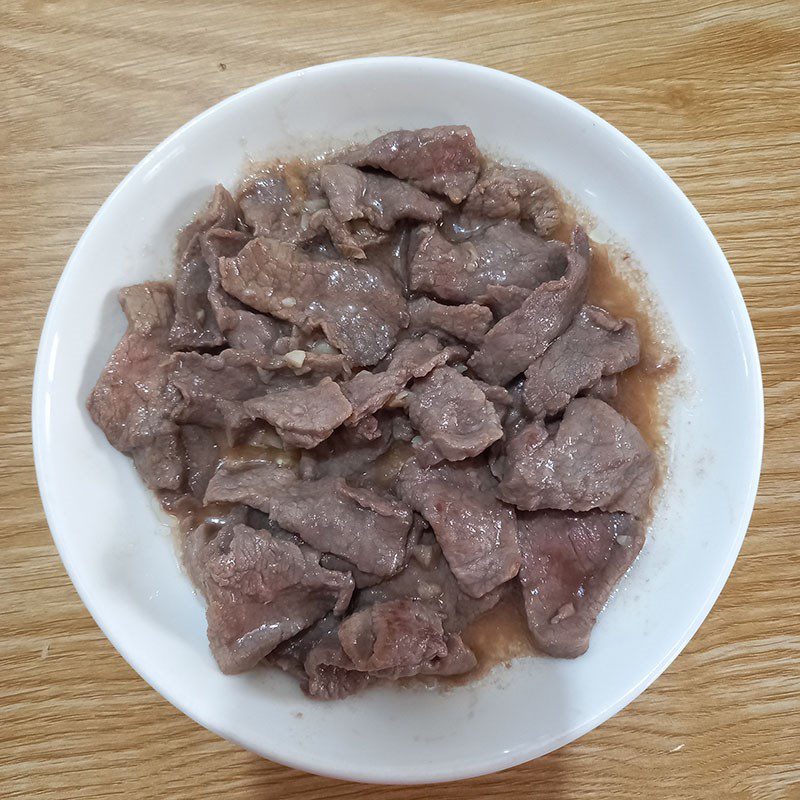 Step 2 Stir-fry beef Kale stir-fry beef