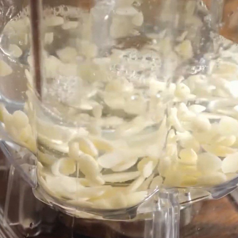 Step 1 Blend Almonds Almond Tofu