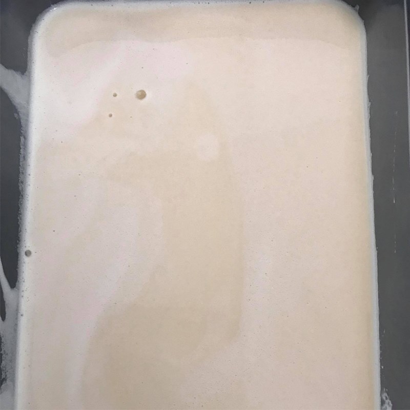 Step 3 Blend the longan ice cream mixture