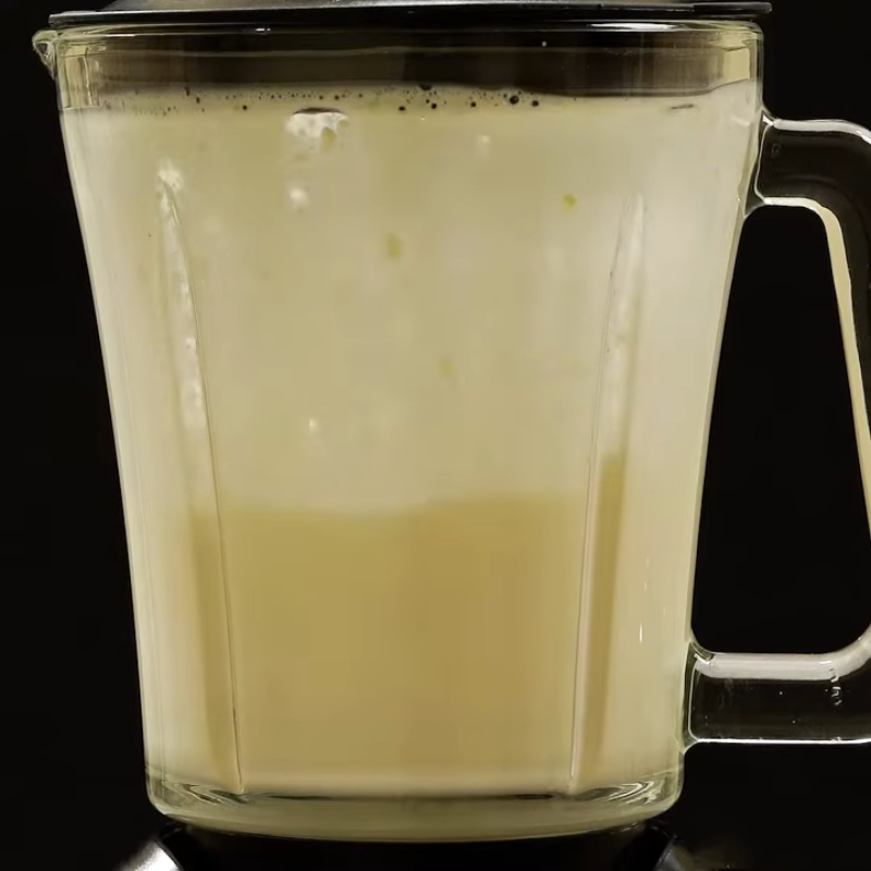 Step 2 Blend the protein lemon smoothie Lemon protein smoothie