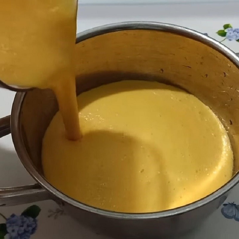 Step 2 Make jackfruit smoothie mixture for jackfruit smoothie ice cream