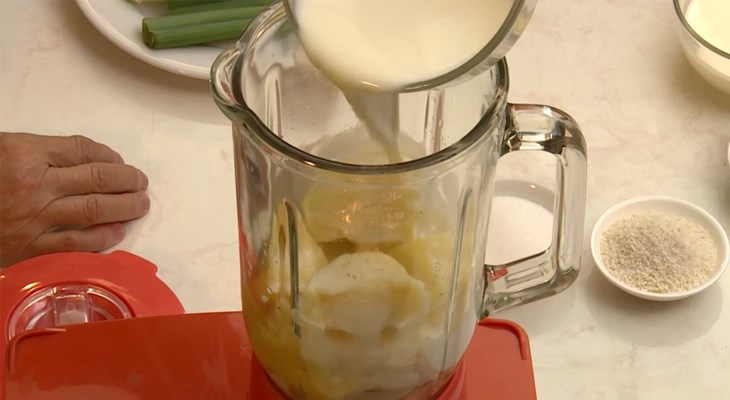 Step 2 Blend the potatoes for Potato Soup