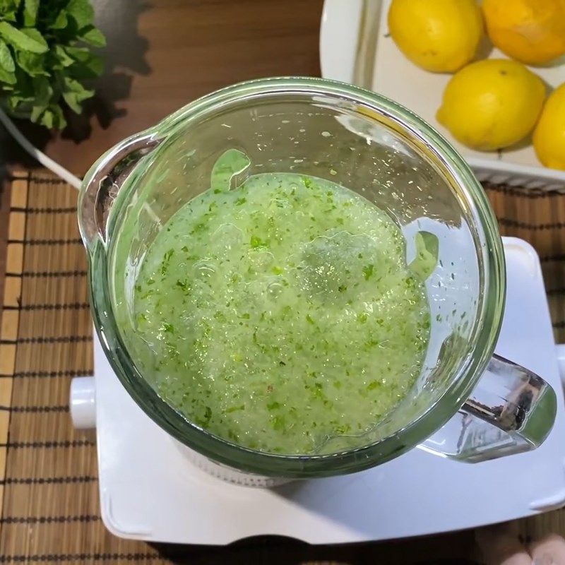 Step 3 Mint Lemonade Smoothie