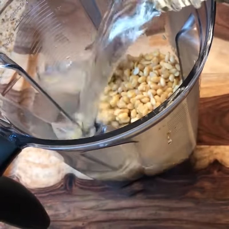 Step 3 Blend soybean milk Soybean milk whole