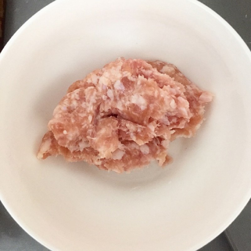 Step 1 Prepare the Ingredients for Minced Meat Sticky Rice