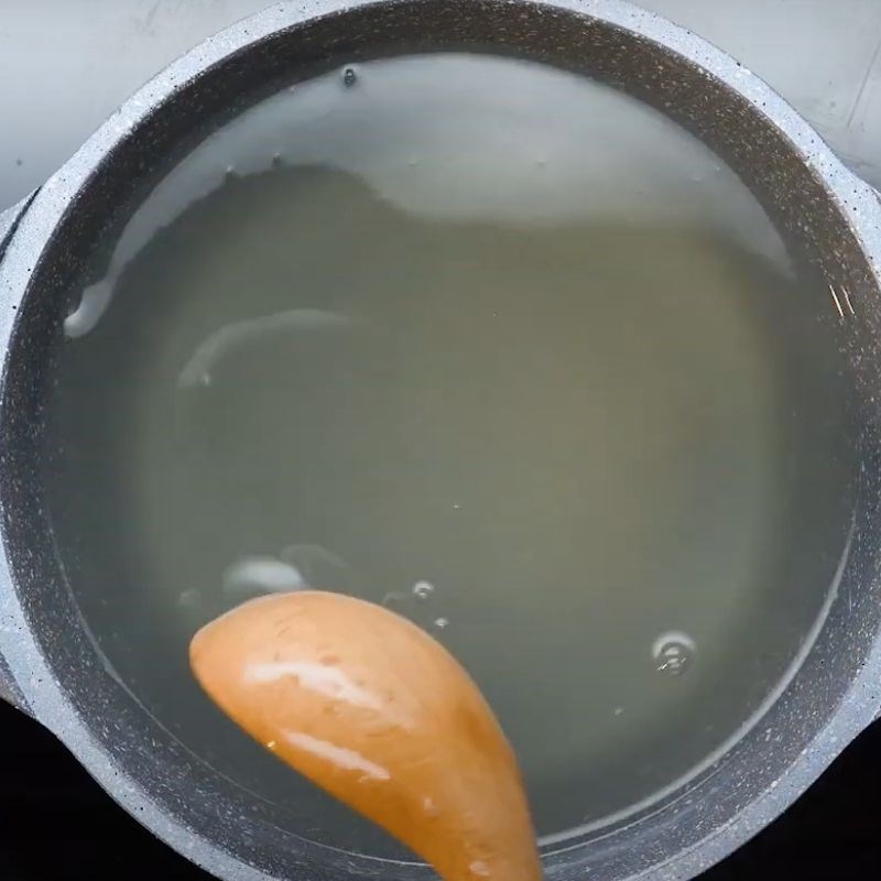 Step 2 Making jelly Water jelly