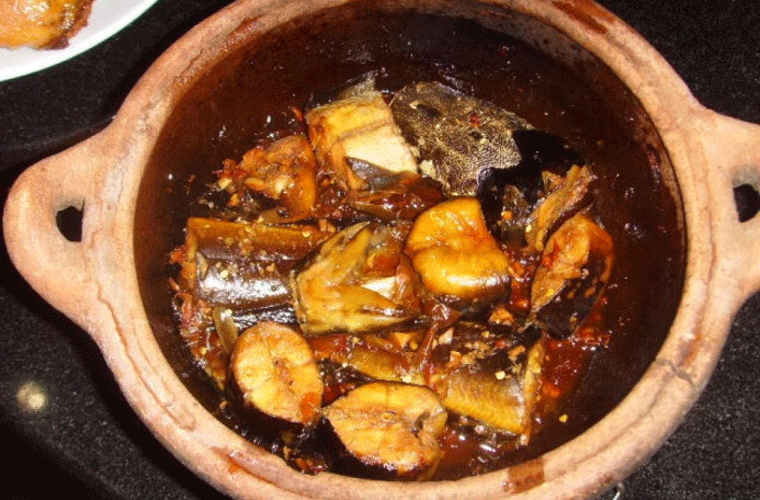 Step 4 Final product of Catfish Braised with Turmeric
