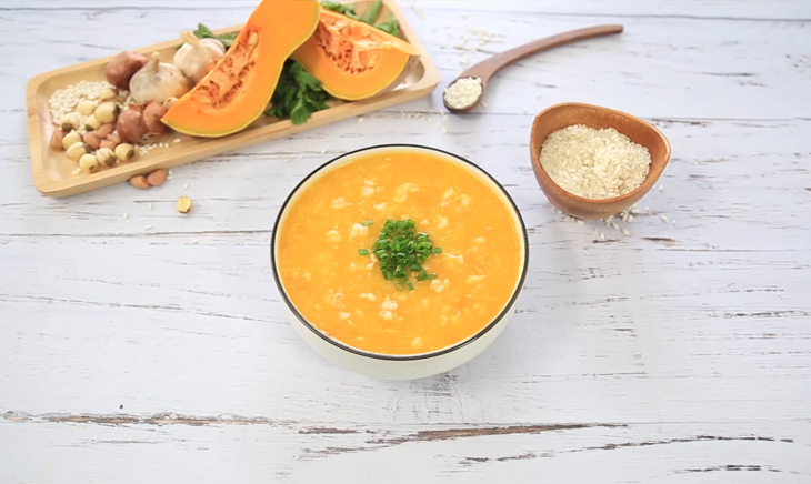 Step 3 Final Product Shrimp Pumpkin Porridge