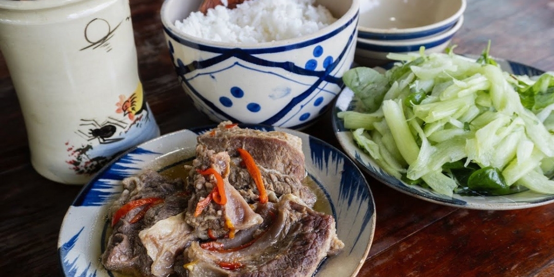 2 ways to make dried buffalo meat with salt and pepper simple recipe 09660