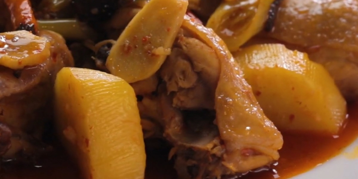 2 ways to make dry chicken with potatoes and crispy cabbage deliciously 07146