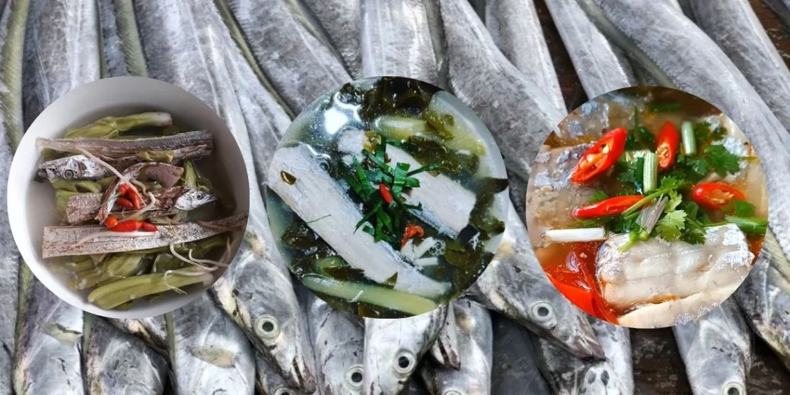 3 ways to cook sour fish soup with fresh and dried ingredients 22183