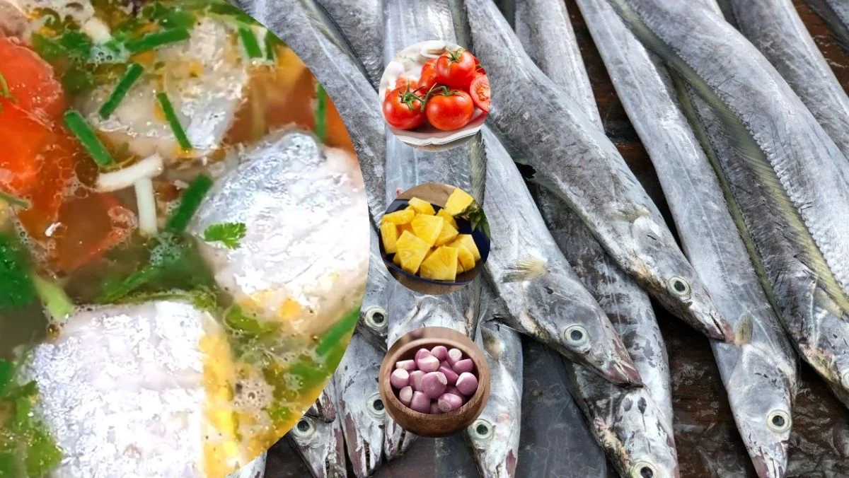 Ingredients for Spicy Sour Mackerel Soup