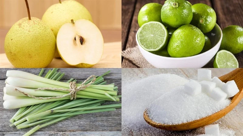 Ingredients for Recipe 2 on How to Make Pear Juice