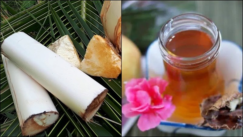 Ingredients for the dish 3 ways to braise coconut heart