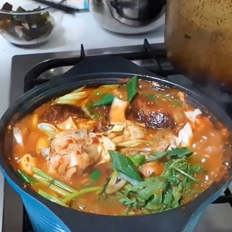 Step 5 Final Product Korean Pollack Soup