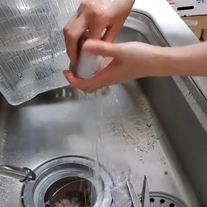 Step 1 Preliminary processing of minced fish Korean minced fish soup